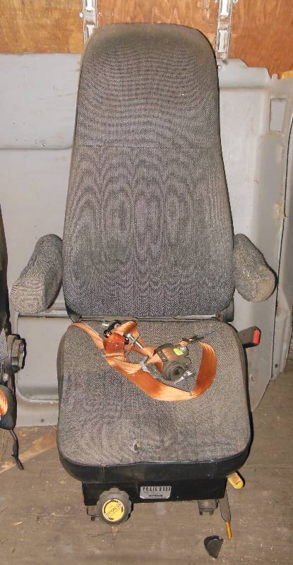 lot 82 image: Trail Boss Truck Seat from Brinks Armored  Car  Truck