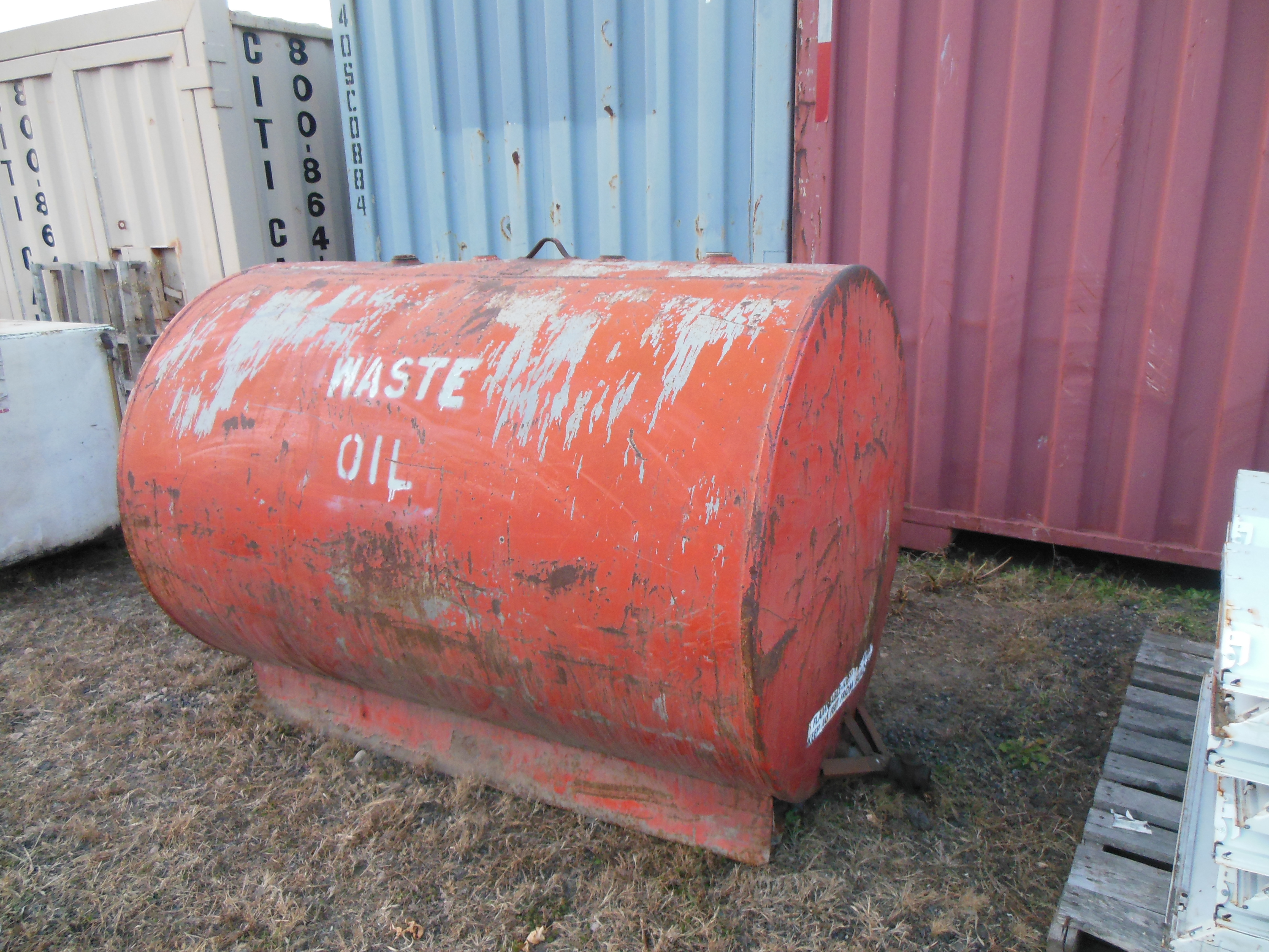 lot 10 image: Waste Oil Tank