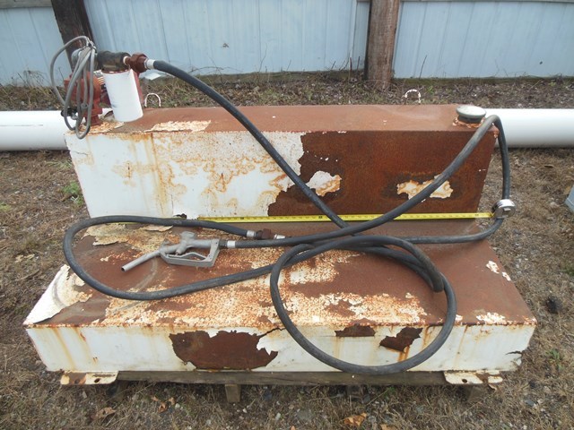 lot 46 image: Fuel Tank with Fill-rite Pump