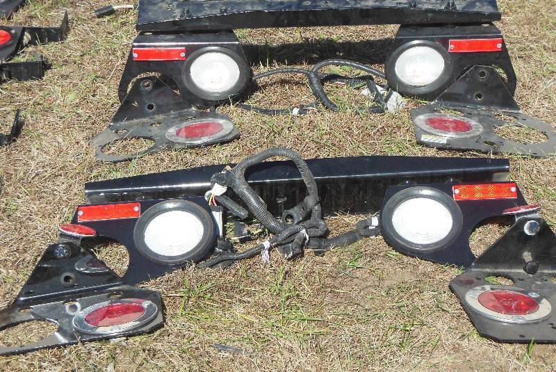 lot 55 image: Super 44 LED Freightliner and Truck-lite Tail Lights and Brackets