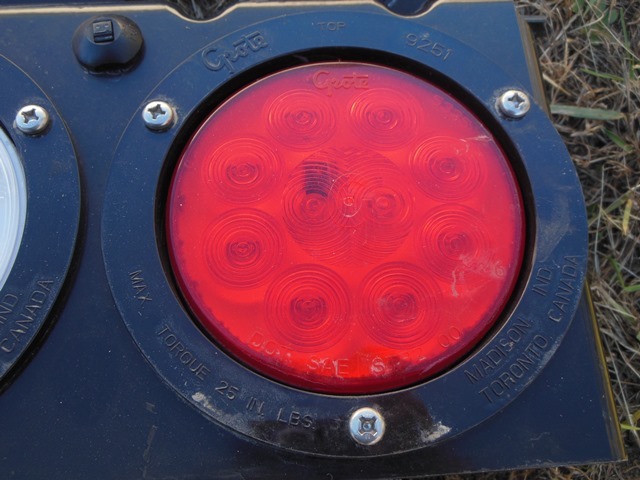 lot 59 image: Grote LED Tail Lights - Truck Take Offs
