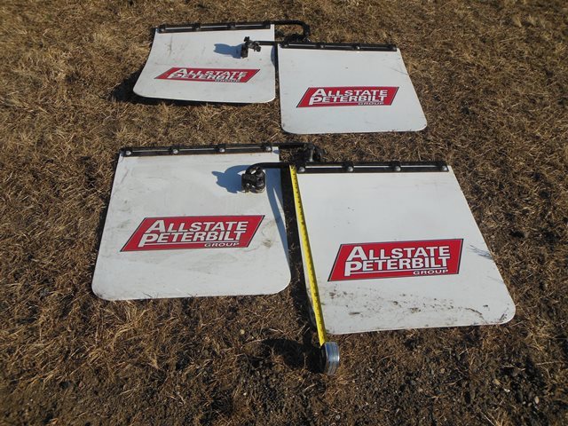 lot 85 image: 4  Mud Flaps with Brackets - Kenworth