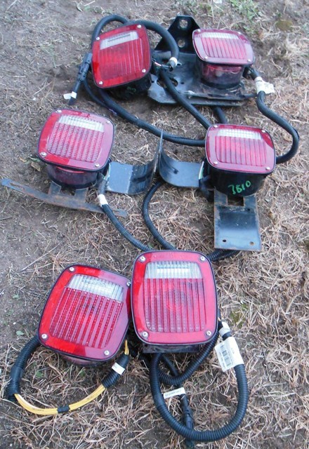 lot 125 image: 6 Grote Tail Lights - Truck Take Off