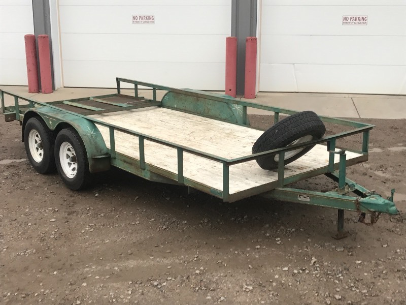 1996 Kesler Tandem Axle Equipment Trailer