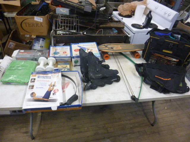 lot 66 image: Exercise Equipment and Bags