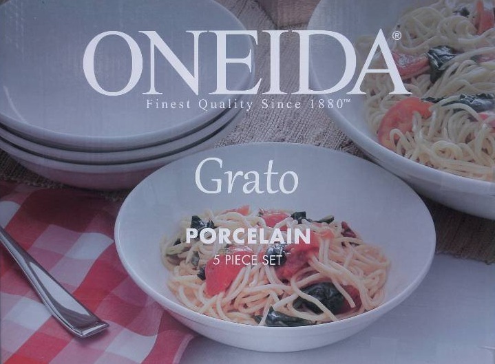 lot 35 image: Two Oneida Porcelain Bowl Sets (NIB)