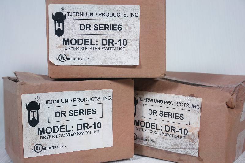 lot 39 image: Three Tjernlund Dryer Booster Switches (NIB)