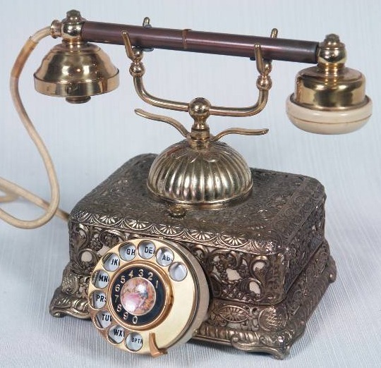 lot 52 image: Continental-Style Telephone