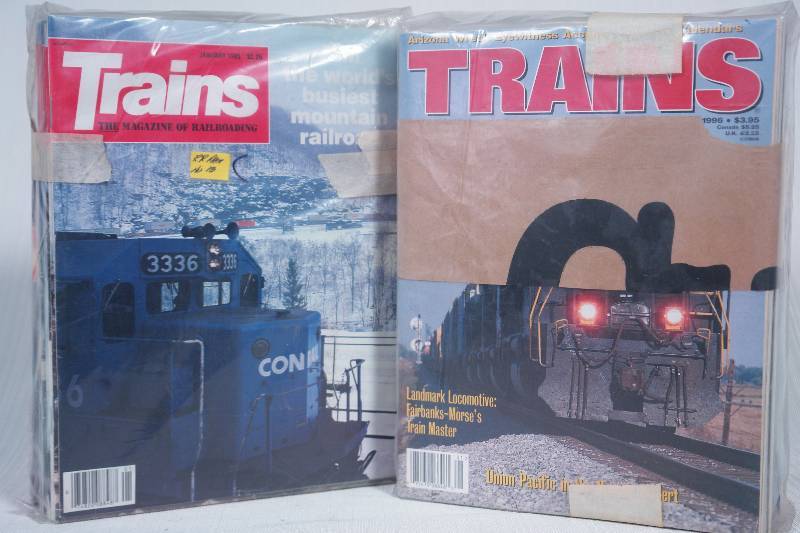 lot 54 image: TRAINS Magazines