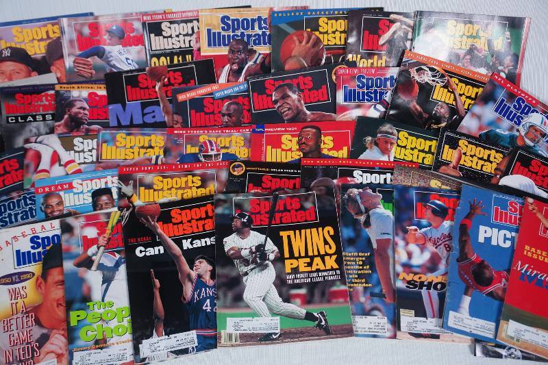 lot 58 image: Sports Illustrated Magazines