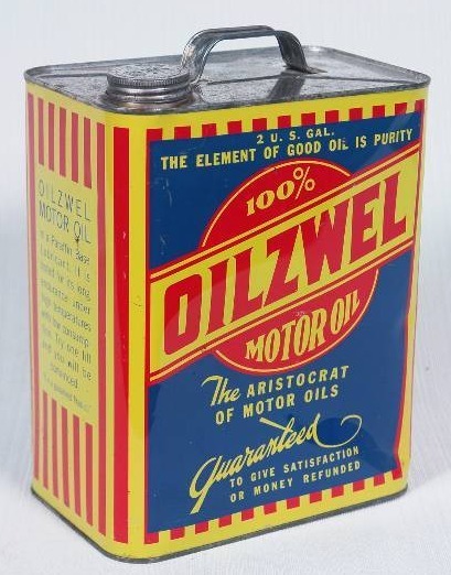 lot 2 image: Oilzwell Motor Oil Can