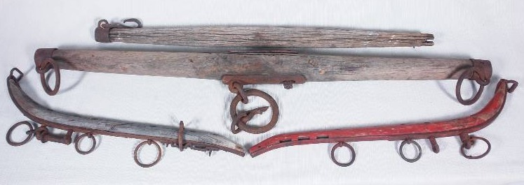 lot 69 image: TWO Eveners and Hames