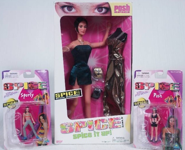 lot 78 image: Spice Girls Collectibles.