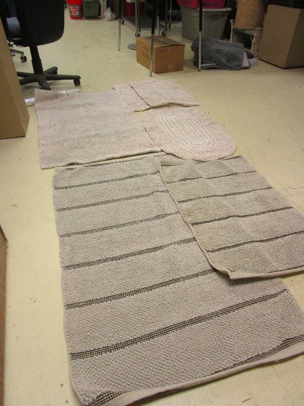 lot 421 image: THROW RUGS