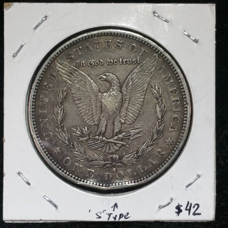 1879 S Morgan Silver Dollar