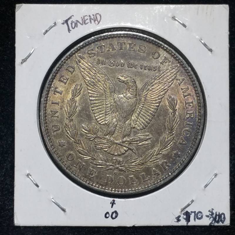 1880 O Morgan Silver Dollar