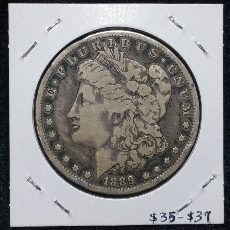 1889 O Morgan Silver Dollar
