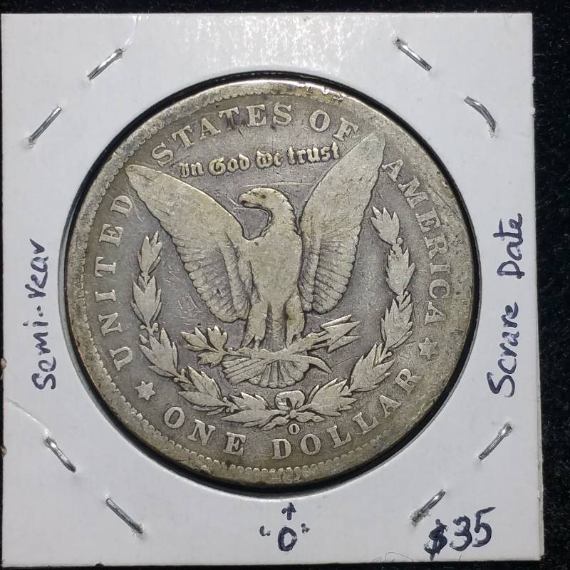 1897 O Morgan Silver Dollar
