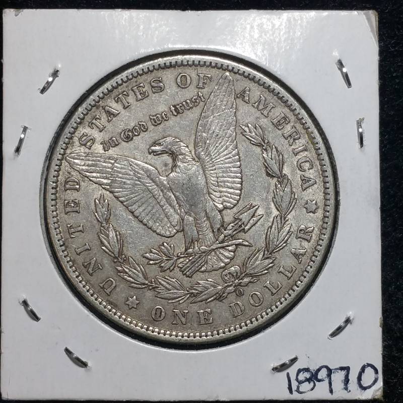 1897 O Morgan Silver Dollar