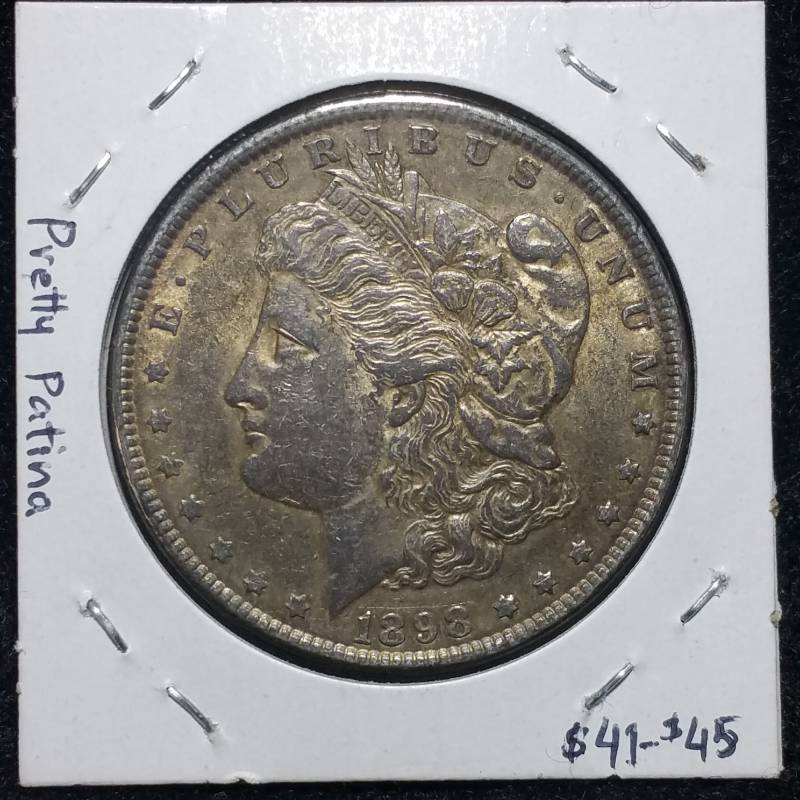 1898 P Morgan Silver Dollar