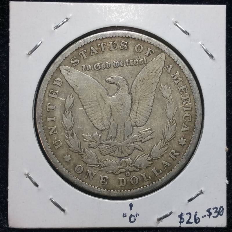 1901 O Morgan Silver Dollar