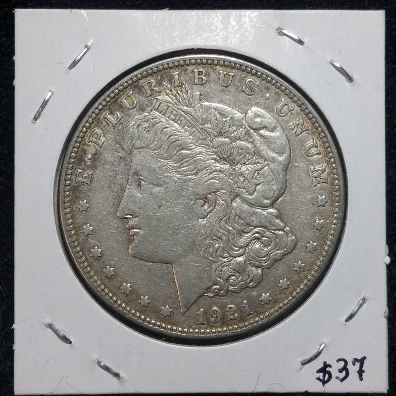 1921 D Morgan Silver Dollar