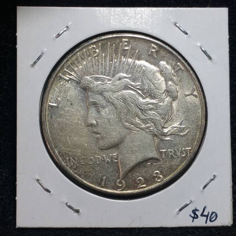 1923 S Silver Peace Dollar