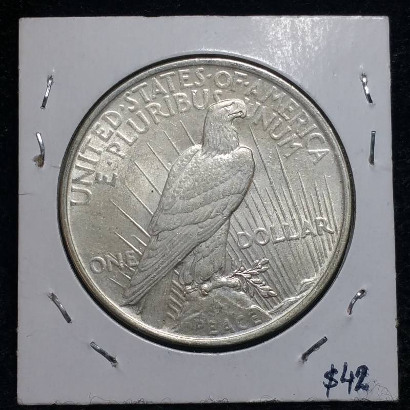 1924 P Peace Silver Dollar