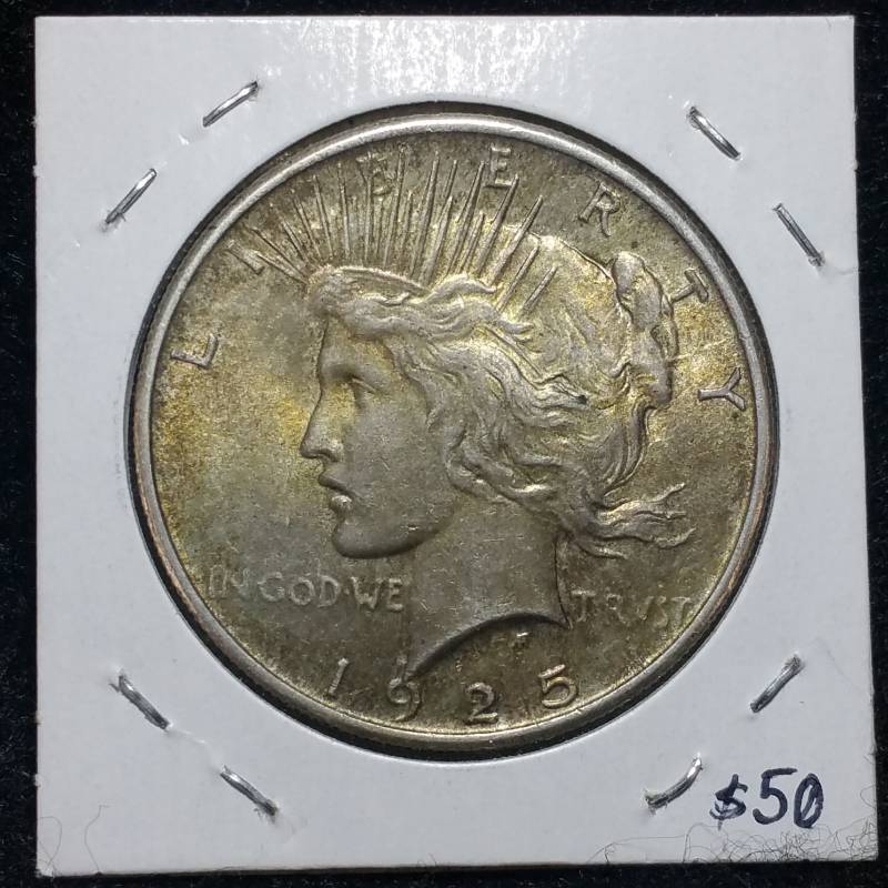 1925 P Peace Silver Dollar