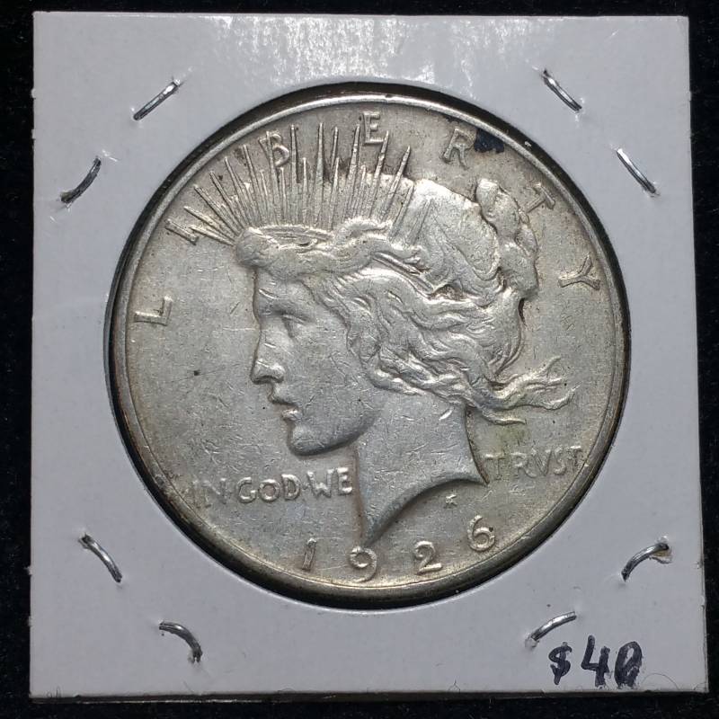 1926 S Peace Silver Dollar
