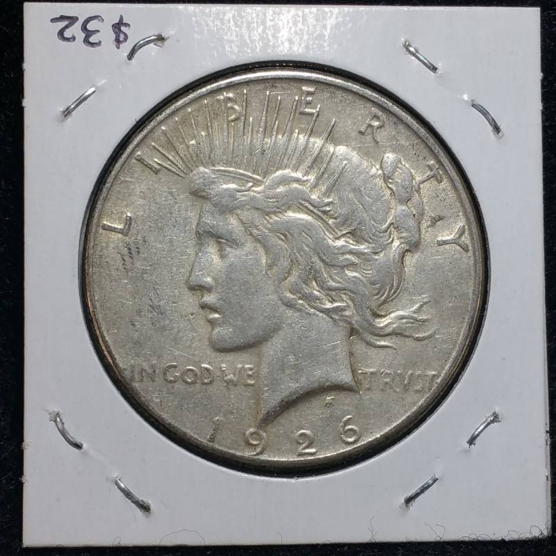 1926 S Peace Silver Dollar