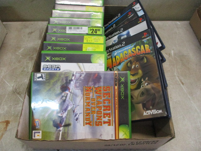 lot 19 image: 10 Xbox games & 4 Playstation Games