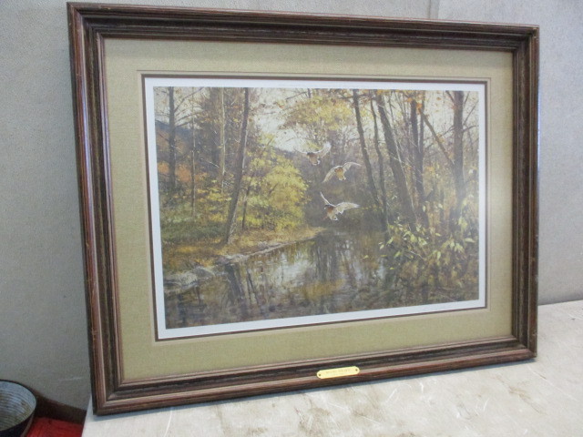 lot 80 image: Mallard Print