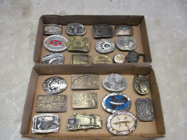 lot 88 image: Belt Buckles