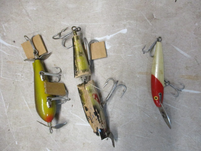 lot 96 image: Antique Fishing Lures