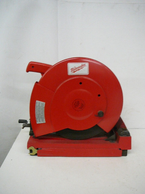 lot 7 image: Milwaukee # 6176-20 14 Abrasive Cut Off Machine
