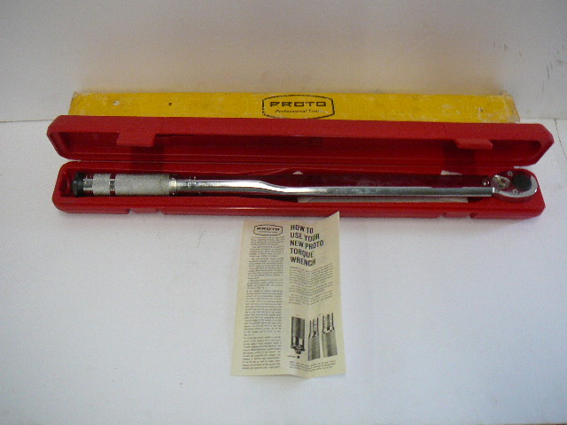 lot 16 image: Proto 12 Torque Wrench  #6014.3
