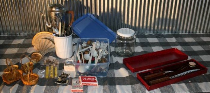 lot 79 image: Assorted Silverware and More