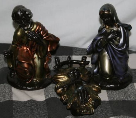 lot 114 image: Jesus, Mary, and Joseph