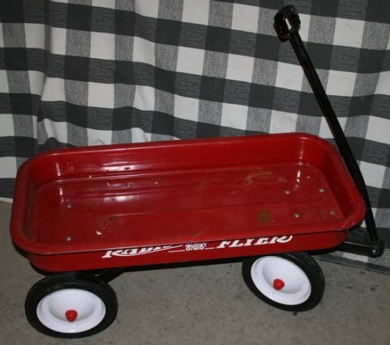 lot 196 image: Red Wagon