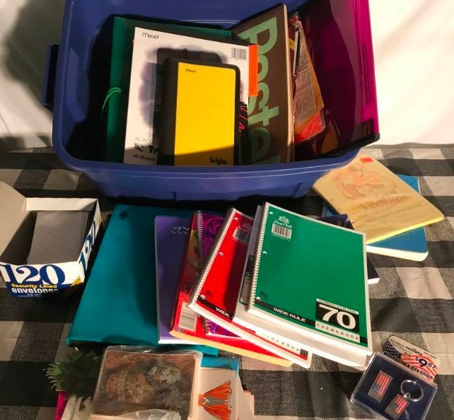 lot 212 image: Notebooks, Greeting Cards, and More
