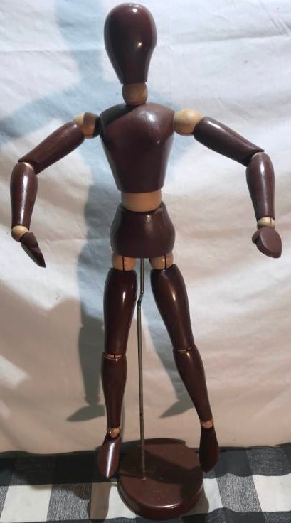lot 247 image: Posable Figure