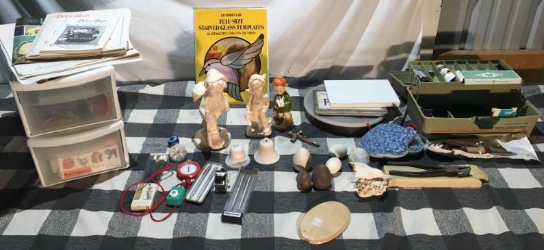 lot 270 image: Stickers, Assorted Crafting Supplies, and More