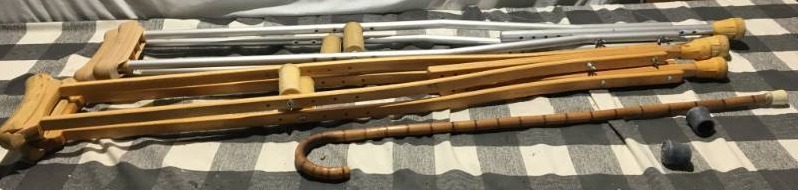 lot 309 image: Crutches and More