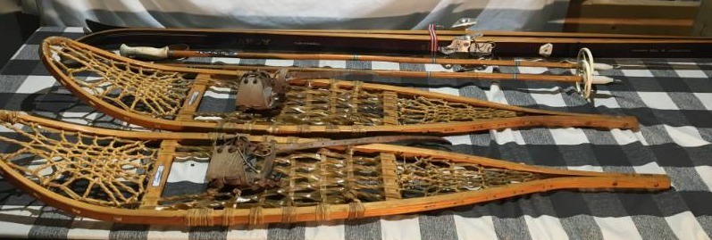 lot 325 image: Snowshoes and Skis