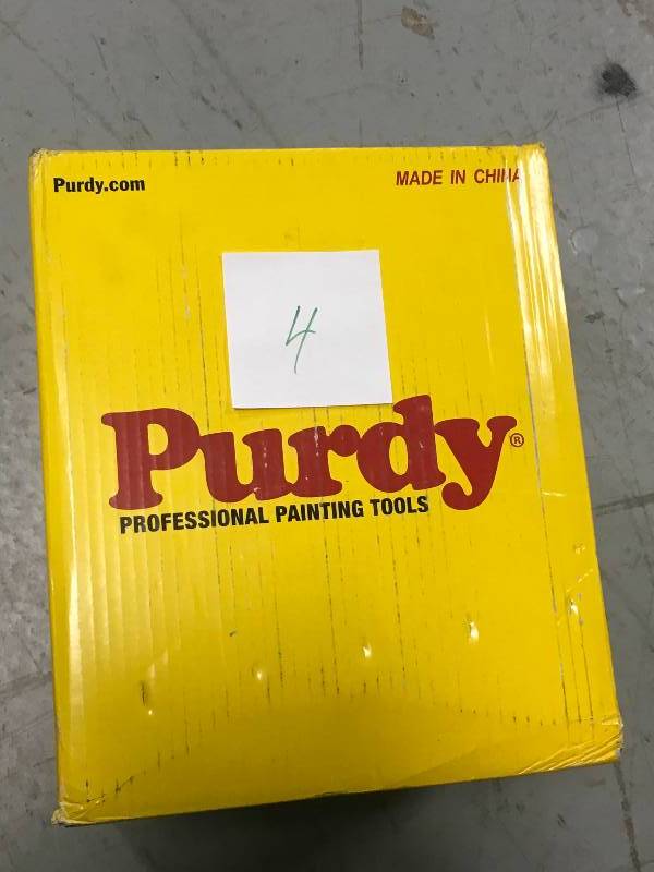 lot 4 image: PURDY PROFESSIONAL Paint Roller Cover, 9 In, Lambskin Nap 12 In Nap Case of Qty 15 pcs  New