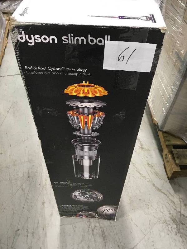 lot 61 image: Dyson Slim Ball Animal Upright Vacuum Cleaner  in good working condition
