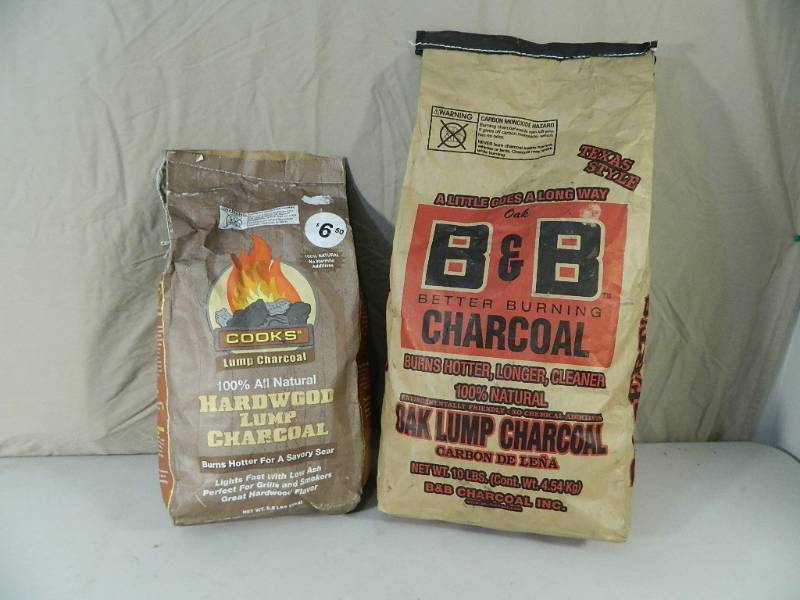 lot 46 image: 2 New Bags of Charcoal