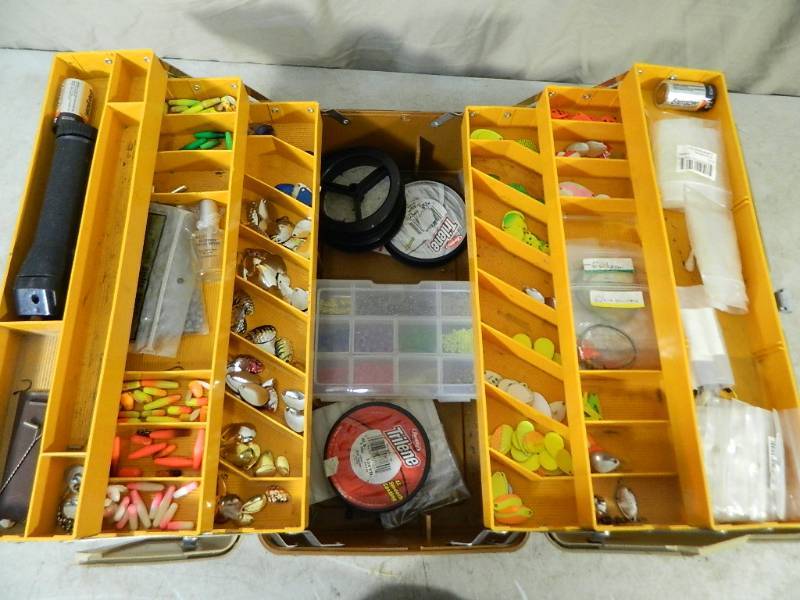 lot 89 image: Tackle Box with Fishing Tackle