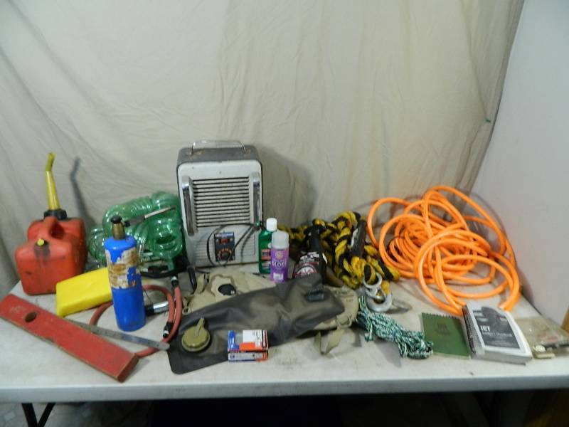 lot 95 image: Space Heater, Shop Supplies, Etc